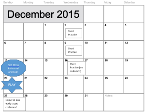 pageant calendar